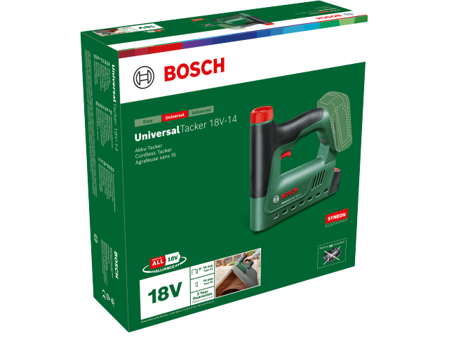 Akumulatorski spenjalnik Bosch UniversalTacker 18V-14, 06032A7001